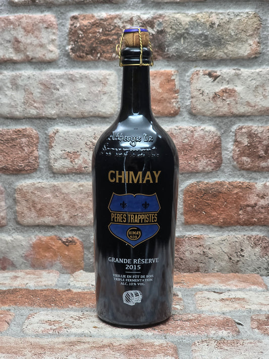 Bières de Chimay Chimay Grande Réserve (2015) Vieillie en Fût de Bois Quadrupel - 75 CL