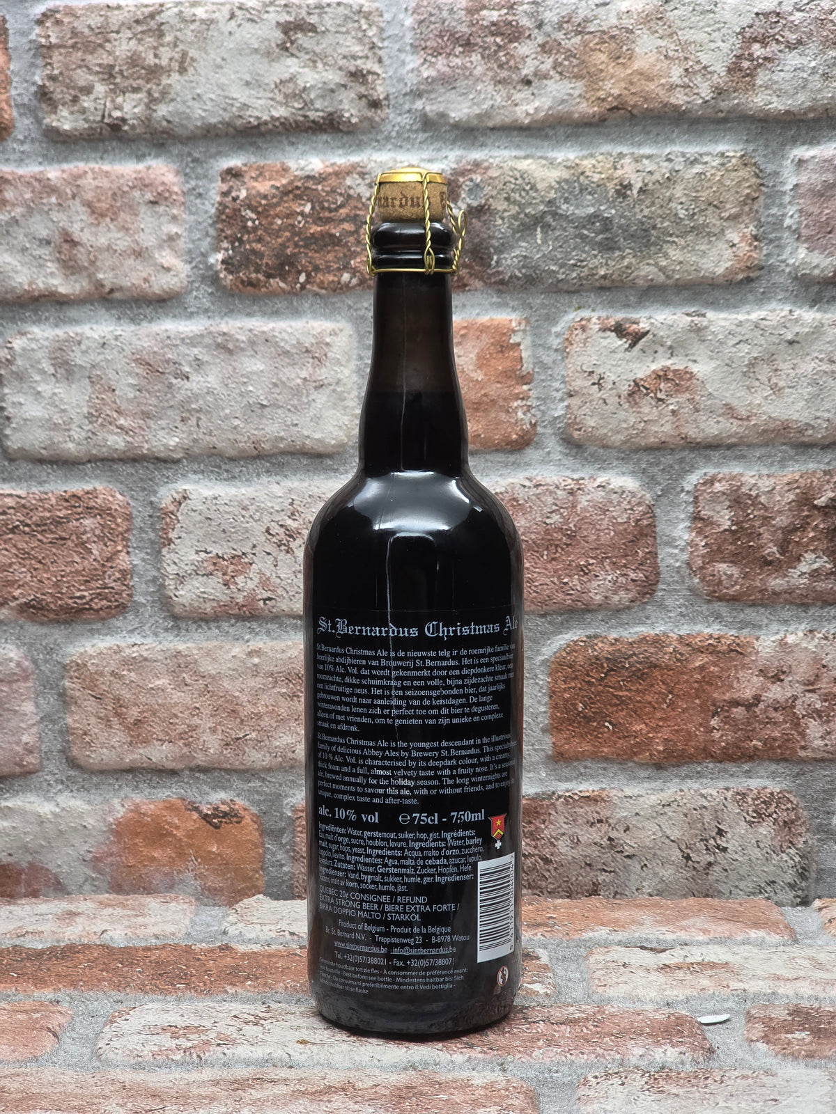 Brouwerij St.Bernardus Christmas Ale (2015) - 75 CL