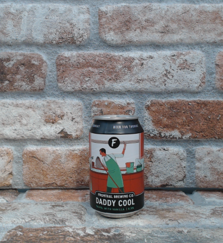 Frontaal Daddy Cool Tripel alla vaniglia - 33 CL