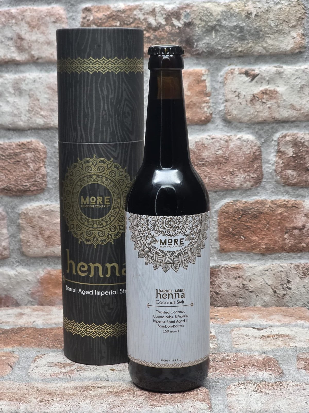 More Brewing Company Barrel-Aged Henna: Coconut Swirl (2022) Stout - 44 CL