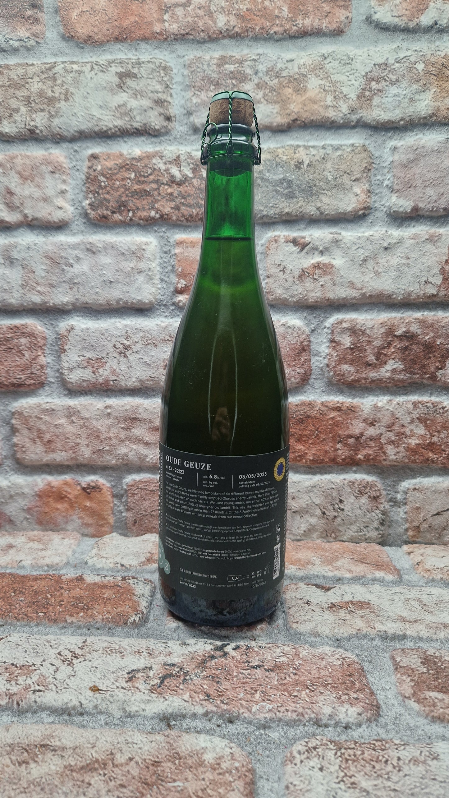 3 Fonteinen Oude Geuze (Season 22/23) 2023 Lambiek/Geuze - 75 CL