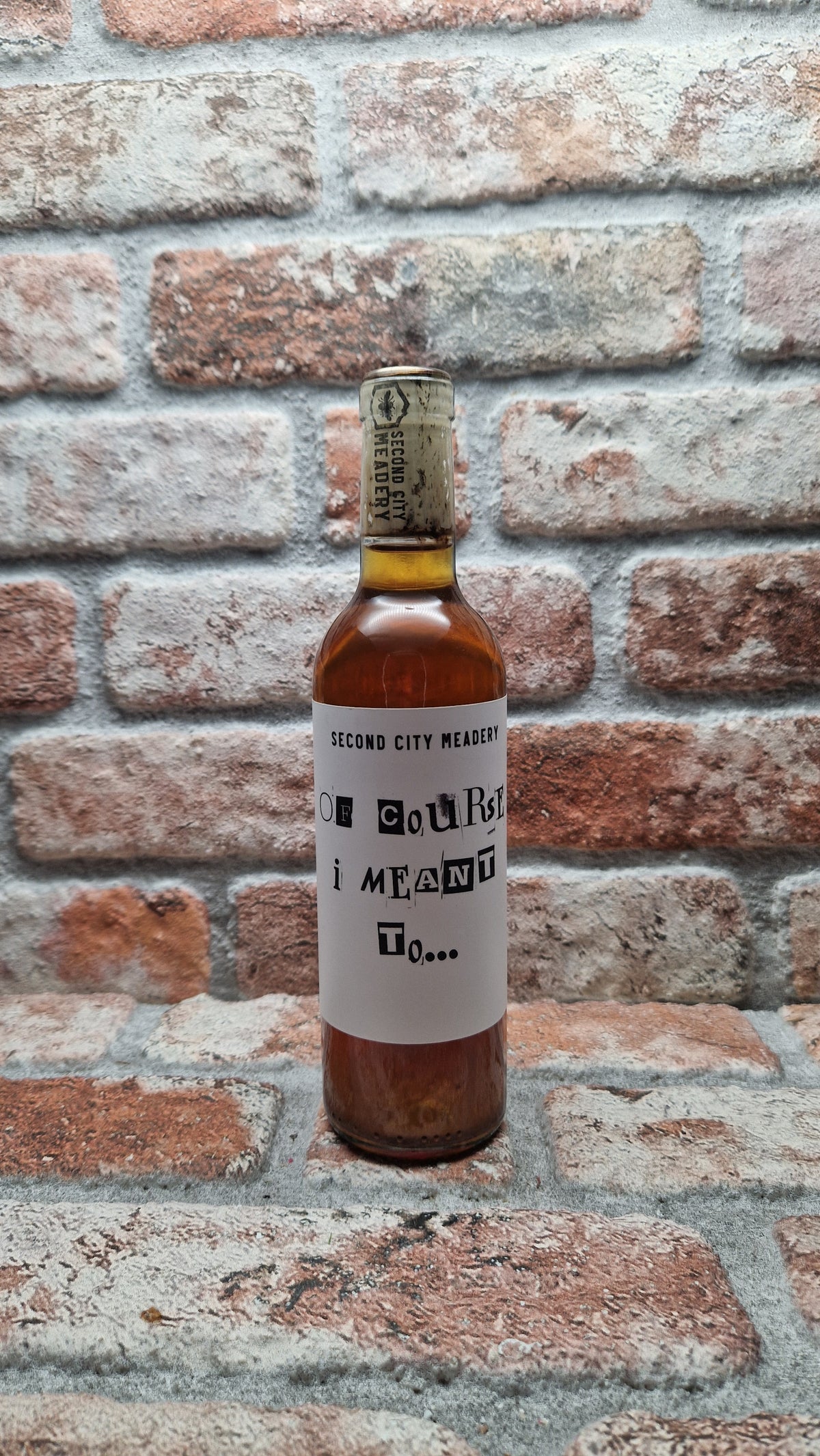 Second City Meadery Of Course I Meant To... Medebier - 37.5 CL