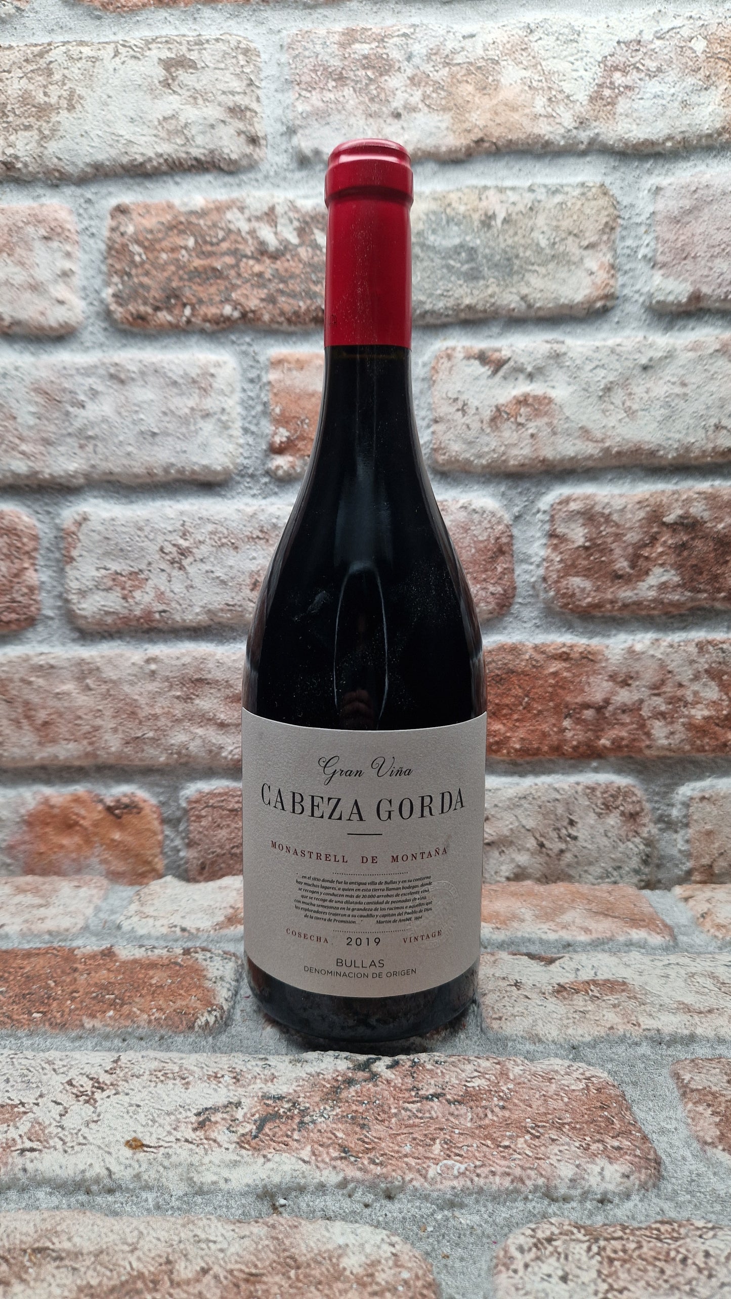 Bodegas Del Rosario Cabeza Gorda 2019 - 75 CL