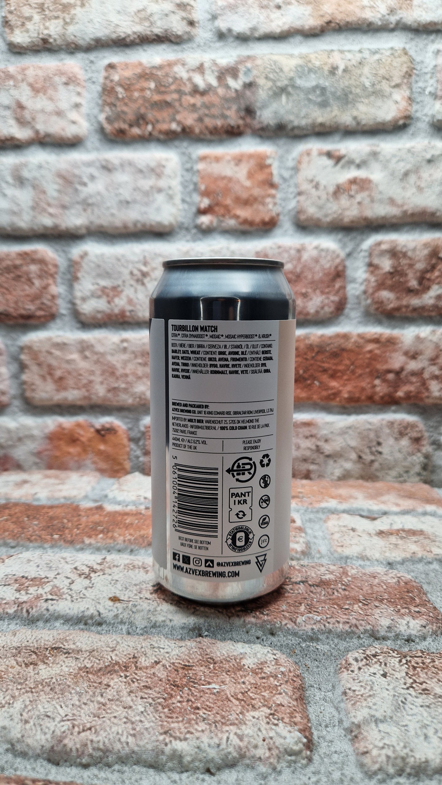 Azvex Tourbillon Watch IPA - 44 CL