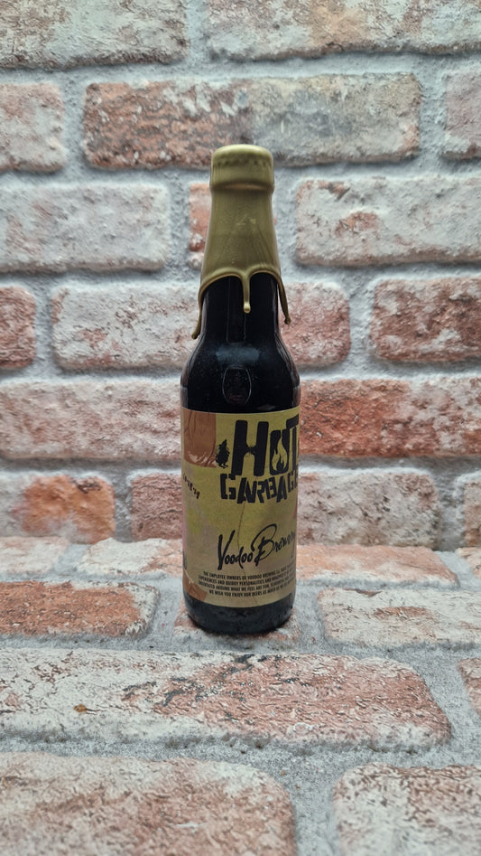 Voodoo Brewing Company Hot Garbage Aged In Buffalo Trace Bourbon (Gold Wax, 10.18.19) Stout - 35 CL