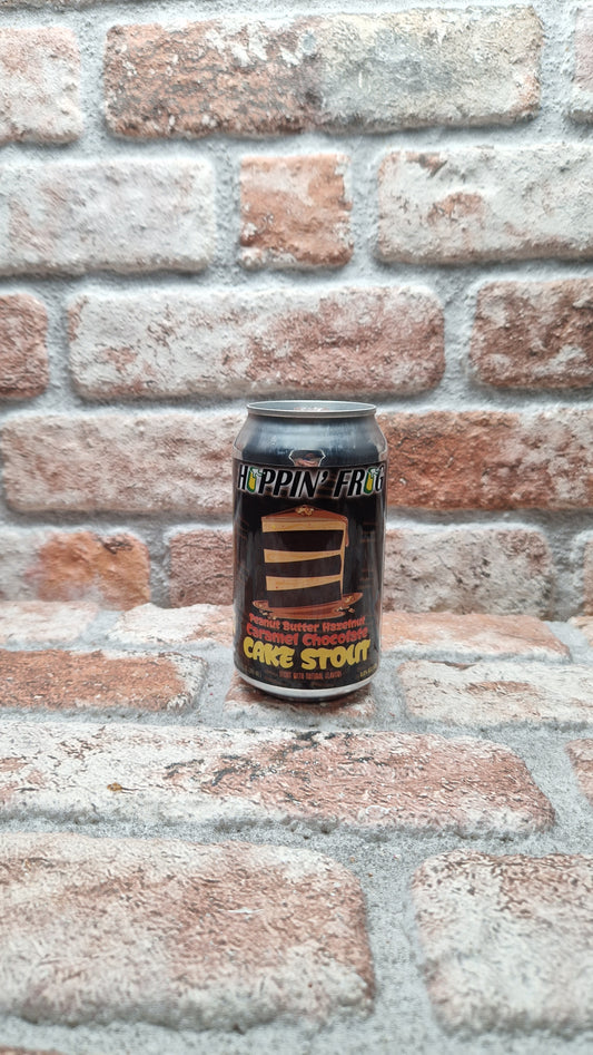 Hoppin' Frog Brewery Peanut Butter Hazelnut Caramel Chocolate Cake Stout - 33 CL