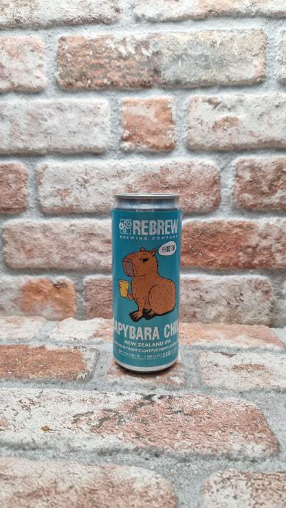 Rebrew Capybara Chill New Zealand IPA - 33 CL