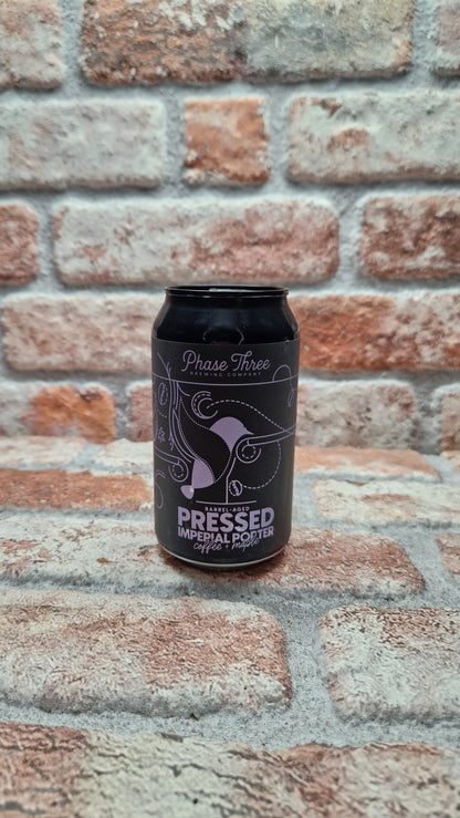 Radicle Effect Brewerks Phase Three Pressed Maple Barrel Aged IMP Porter With Coffee And Maple - 35 CL