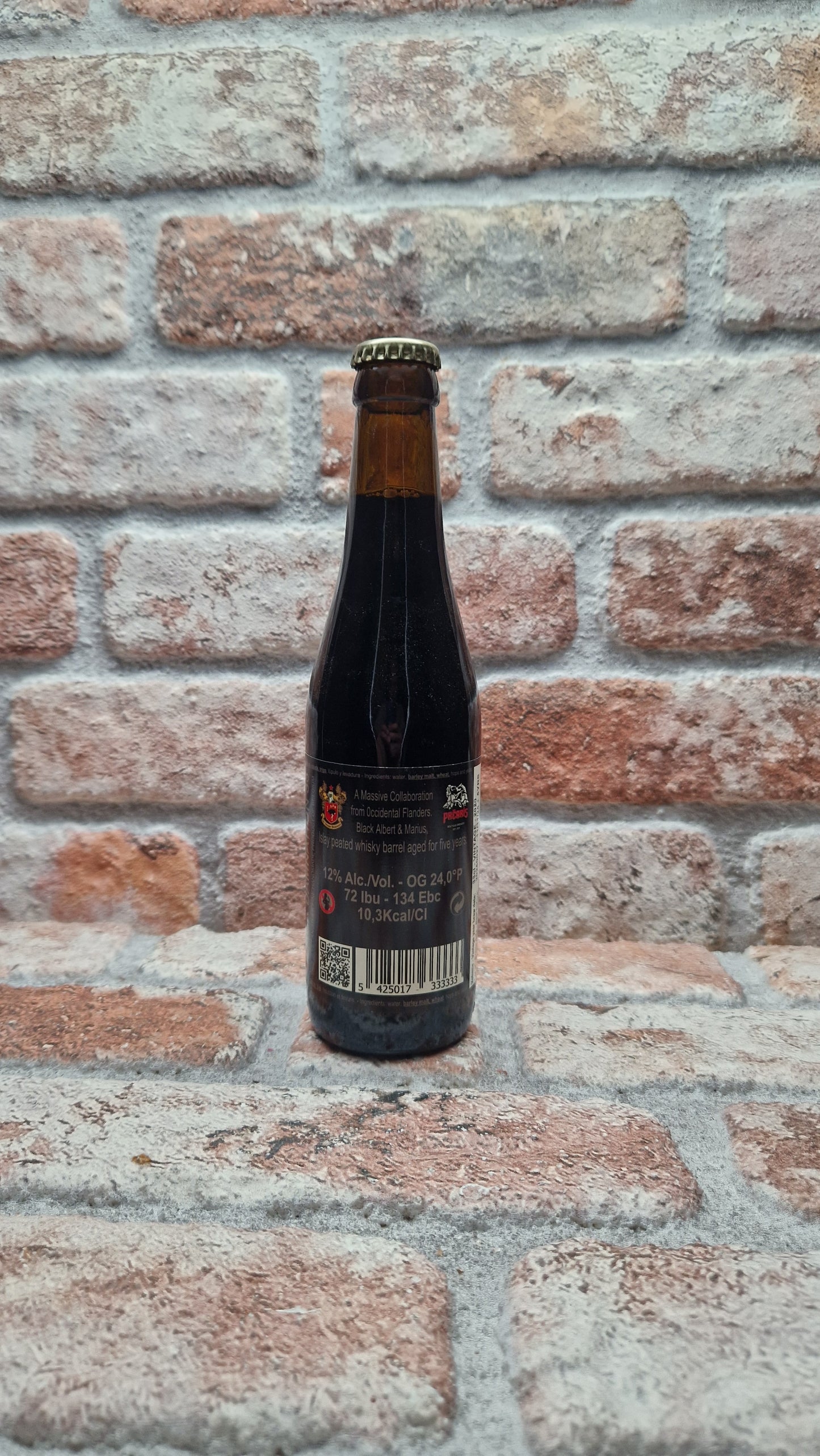 De Struise Brouwers Black Damnation 33 A.K.A. Masters of Darkness III (BA Islay peated whisky) Stout - 33 CL