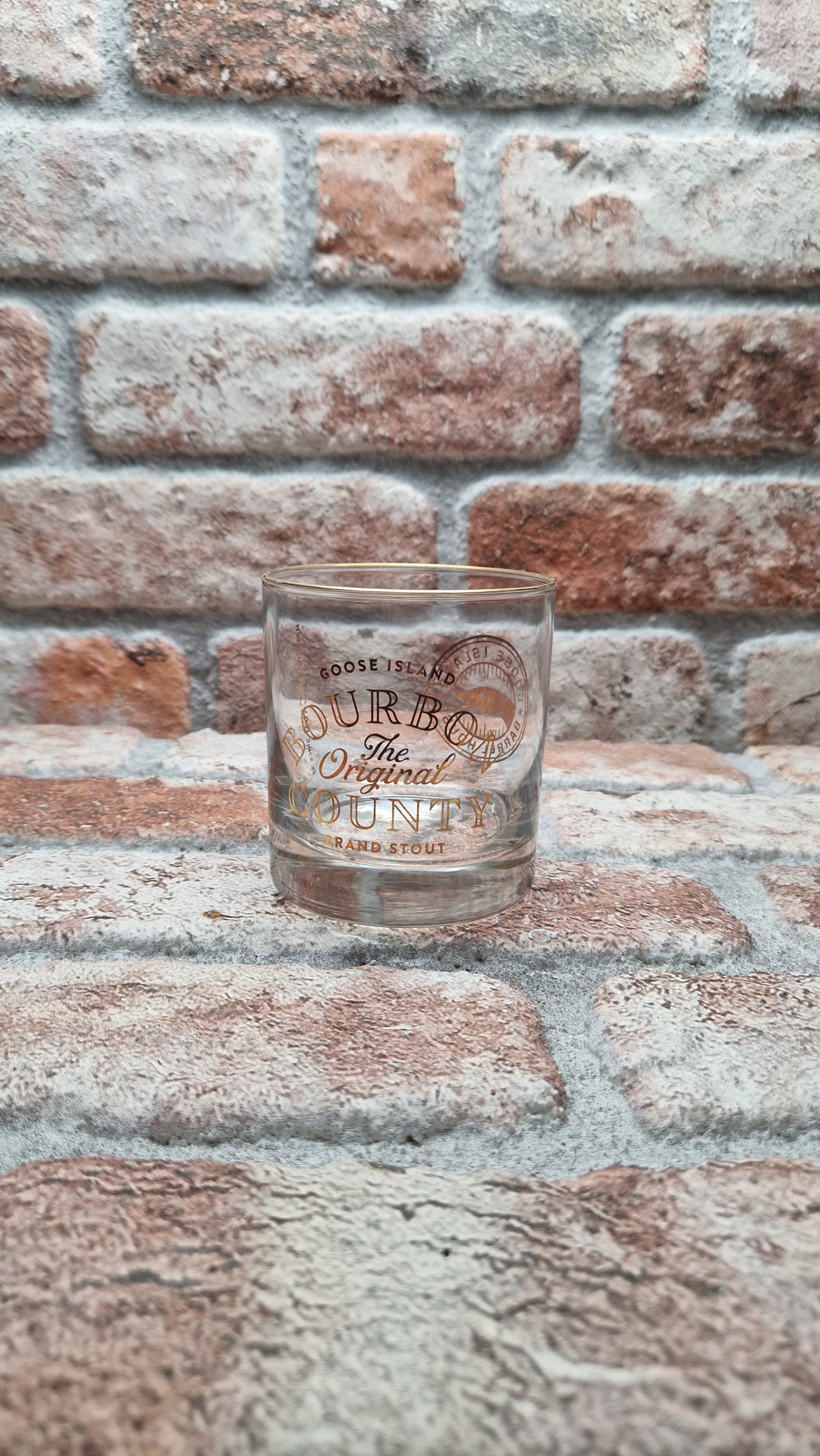 Goose Island Bourbon County  Glass