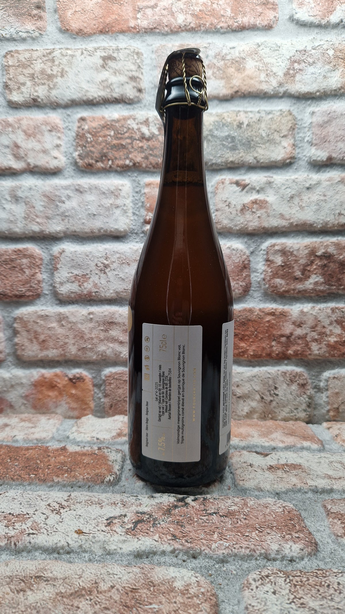 Brouwerij Van Steenberge Fourchette Grand Cru Sauvignon Blanc Tripel - 75 CL
