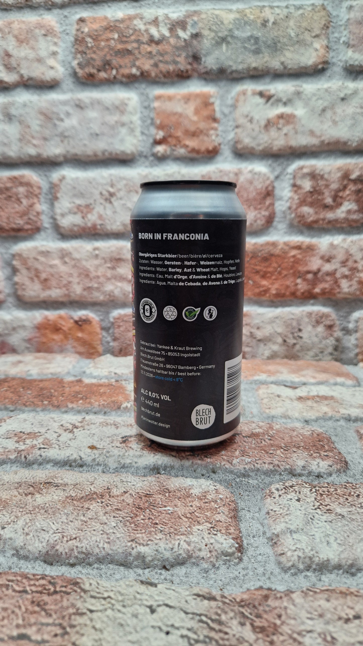 Blech.Brut Make Brains Strong Again IPA - 44 CL