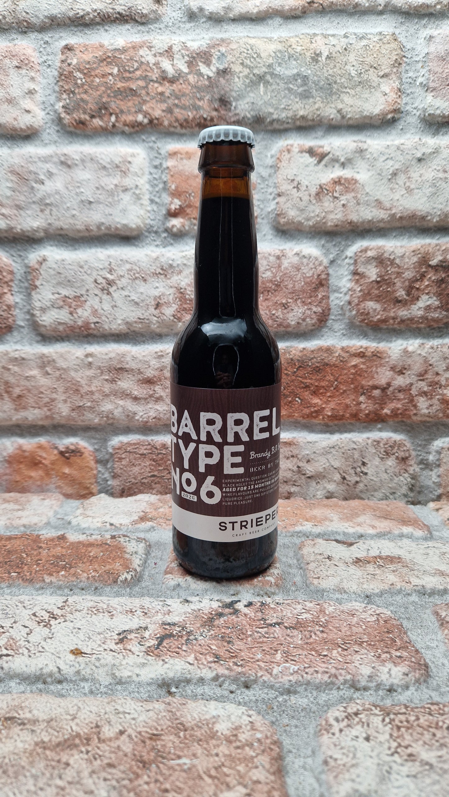 Strieper Craft Beer Company Barreltype No6 Brandy BA Imperial Stout - 33 CL