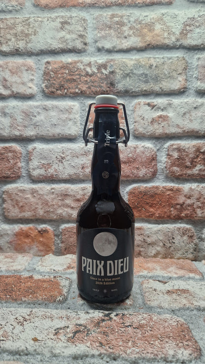 Brasserie Caulier Paix Dieu Blue Moon 2026! Limited Edition Tripel - 33 CL