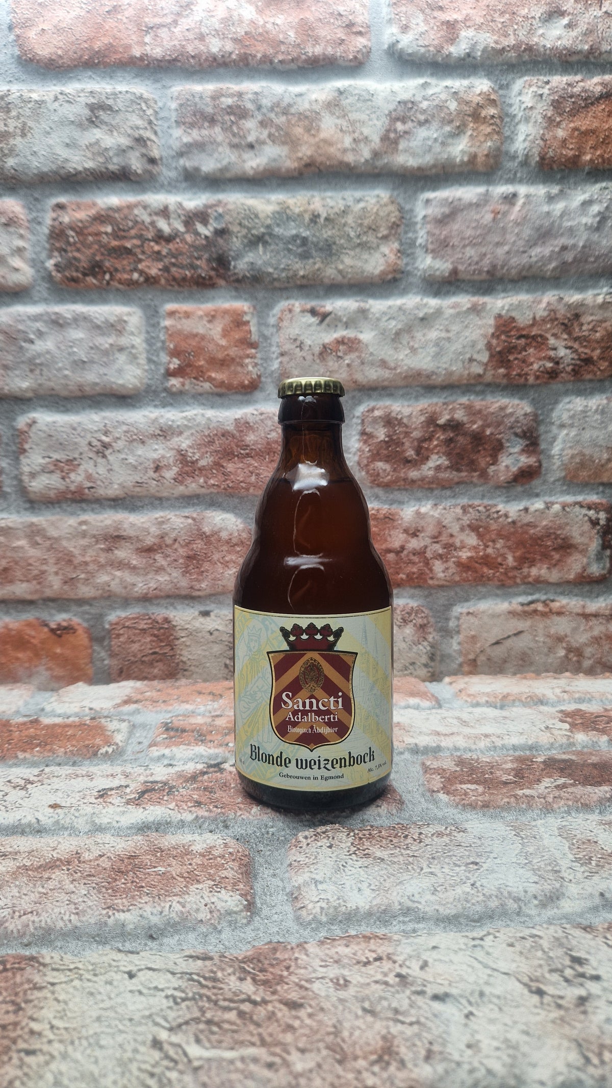 Brouwerij Sancti Adalberti Sancti Blonde Weizenbock - 33 CL